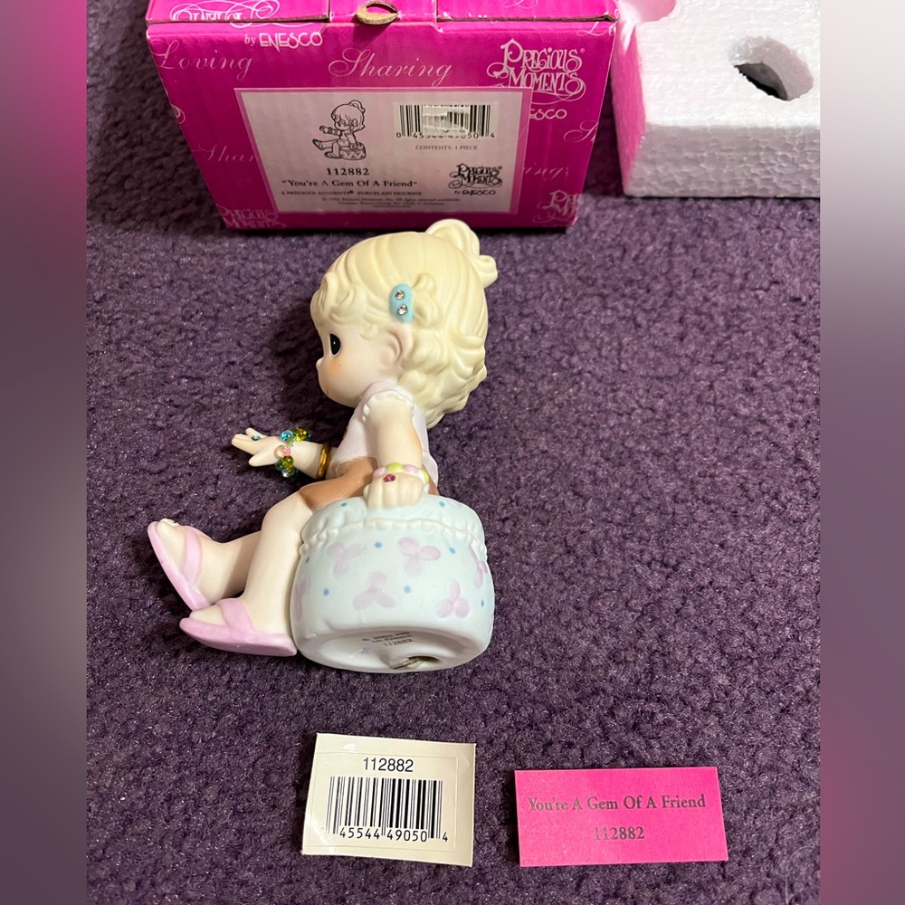Precious Moments “You’re A Gem of A Friend,” #112882, NIB-New In Box! - Picture 13 of 13